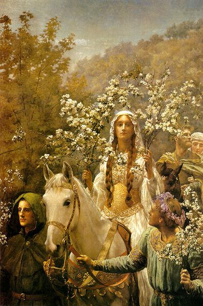 Queen Guinevre's Maying, John Maler Collier